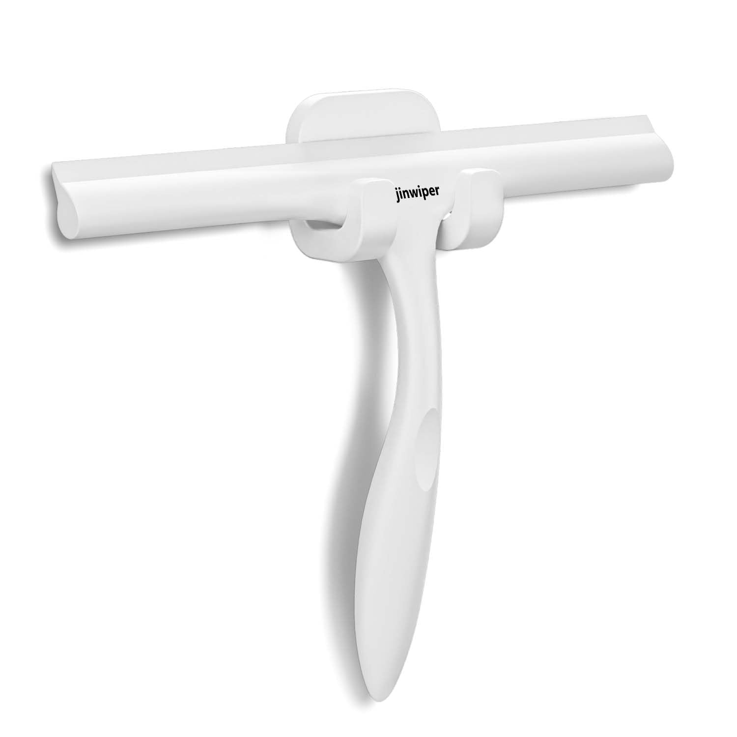 Fensterwischer mit Halterung (Perfekt für Dusche, Fenster,Glas)