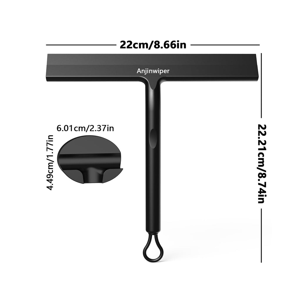 Silikon-Duschabstreifer für Glastüren und Autofenster