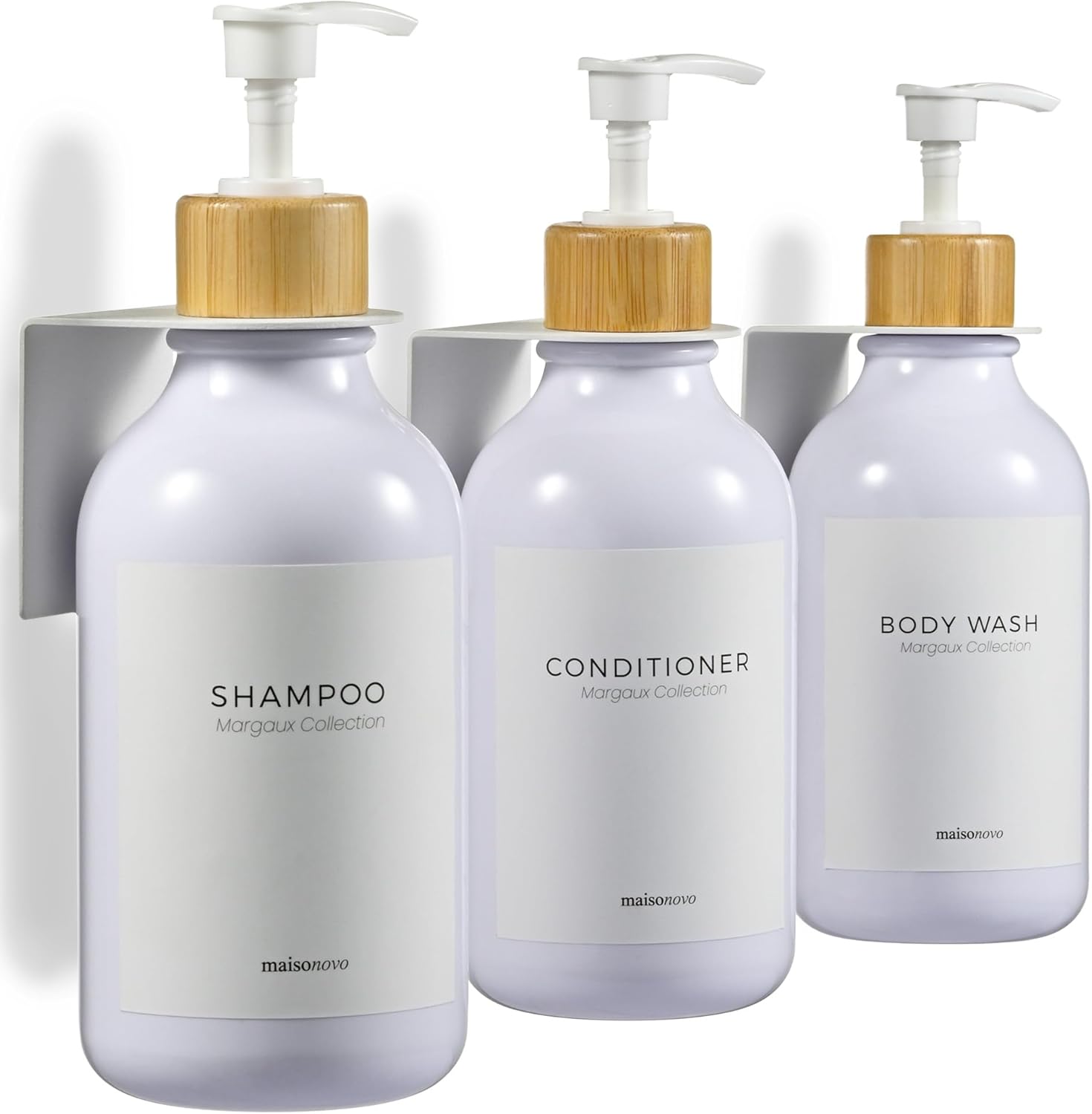 MaisoNovo Shampoo Flaschen zum Befüllen - Seifenspender