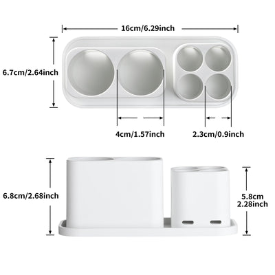Toothbrush Holder Caddy for Electric Toothbrush