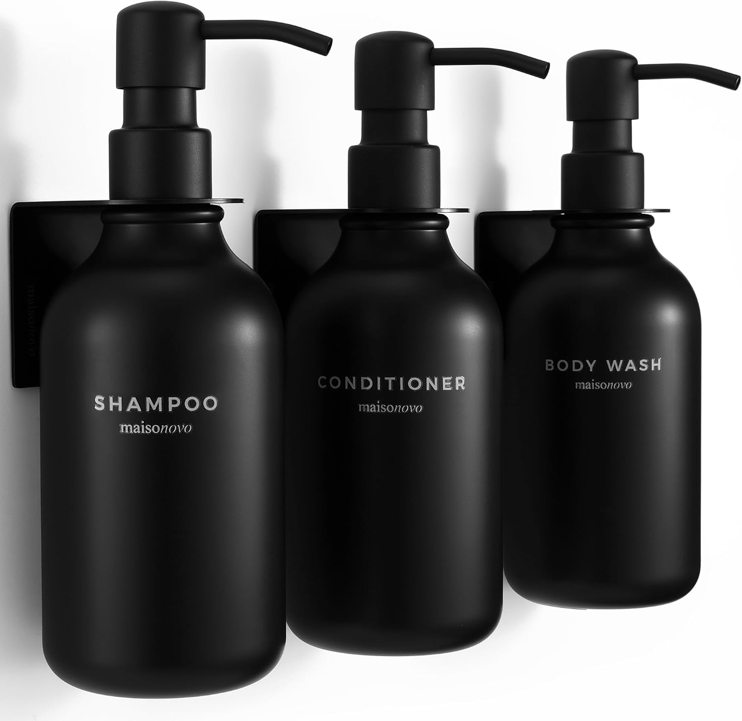 MaisoNovo Shampoo Flaschen zum Befüllen - Seifenspender