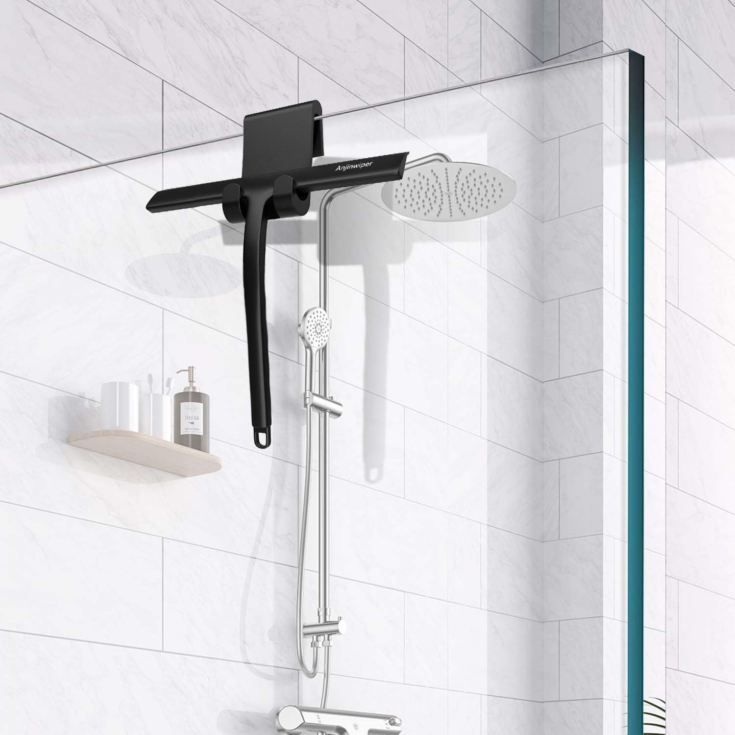 Silikon-Duschabstreifer für Glastüren und Autofenster