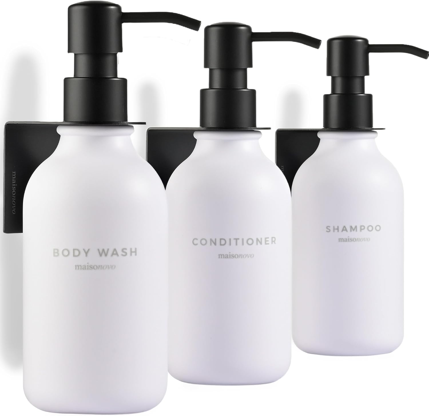 MaisoNovo Shampoo Flaschen zum Befüllen - Seifenspender