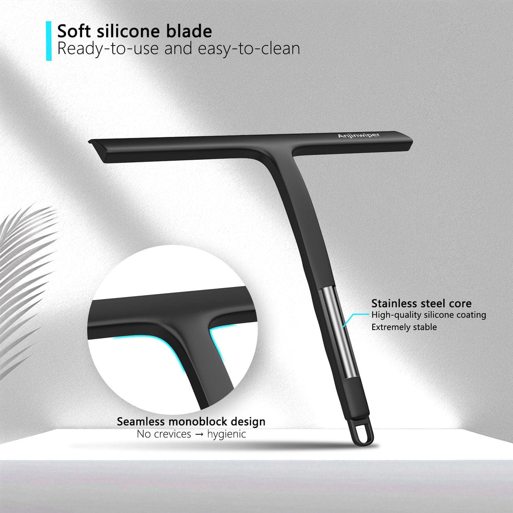 Silikon-Duschabstreifer für Glastüren und Autofenster