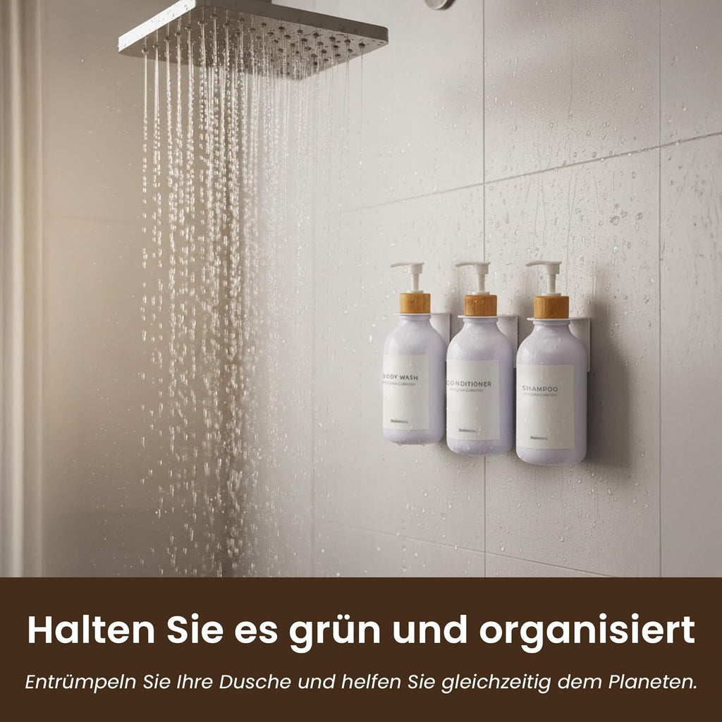 MaisoNovo Shampoo Flaschen zum Befüllen - Seifenspender