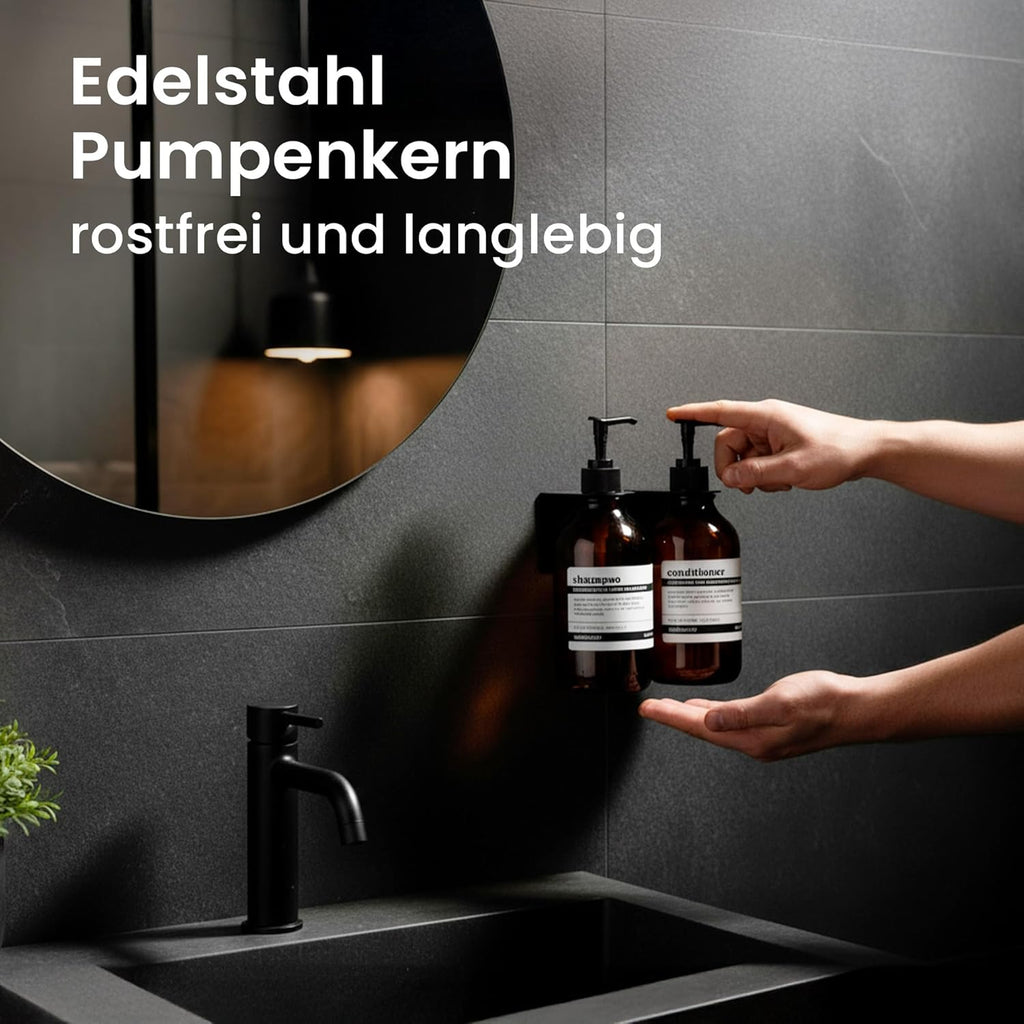 MaisoNovo Shampoo Flaschen zum Befüllen - Seifenspender