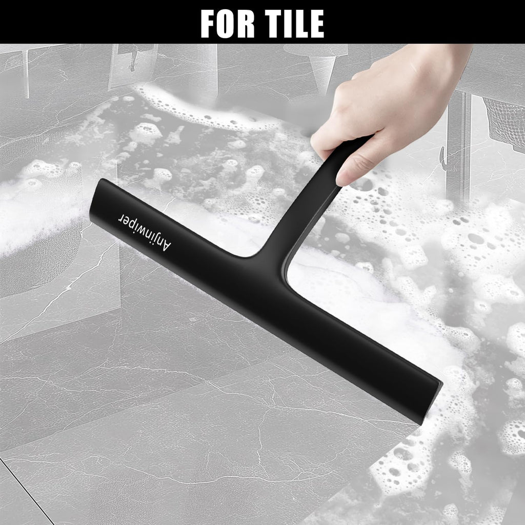 Silikon-Duschabstreifer für Glastüren und Autofenster