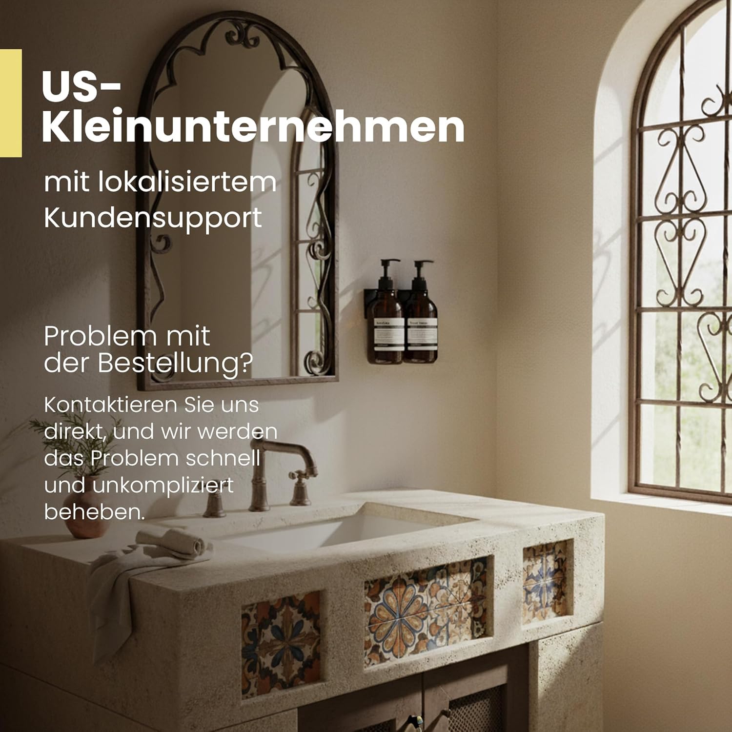 MaisoNovo Shampoo Flaschen zum Befüllen - Seifenspender