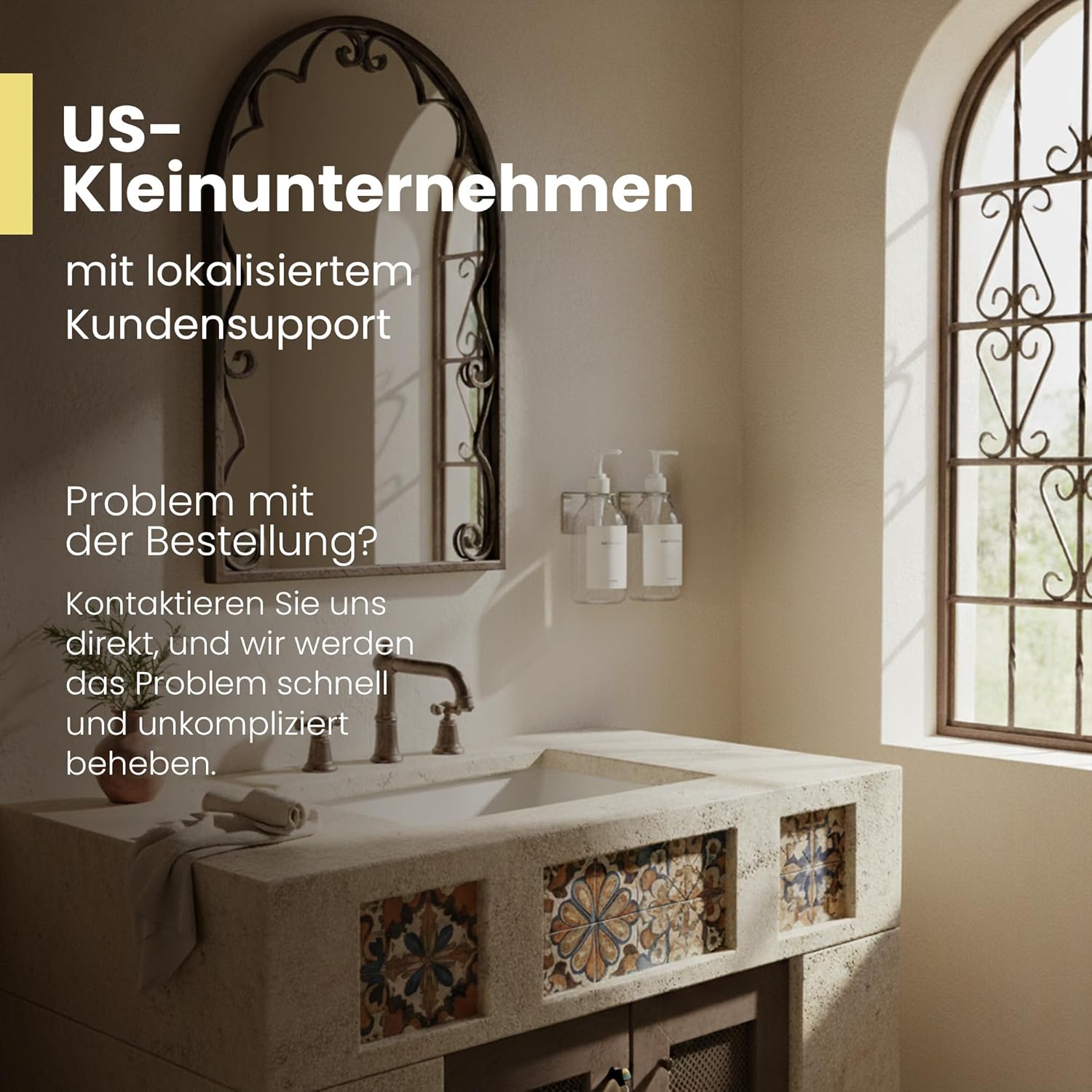 MaisoNovo Shampoo Flaschen zum Befüllen - Seifenspender