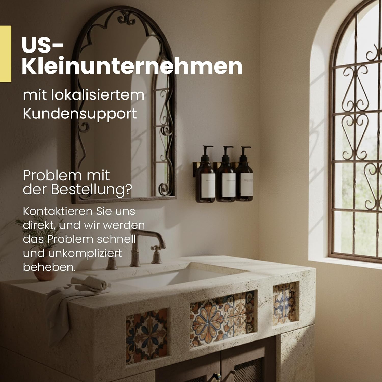 MaisoNovo Shampoo Flaschen zum Befüllen - Seifenspender