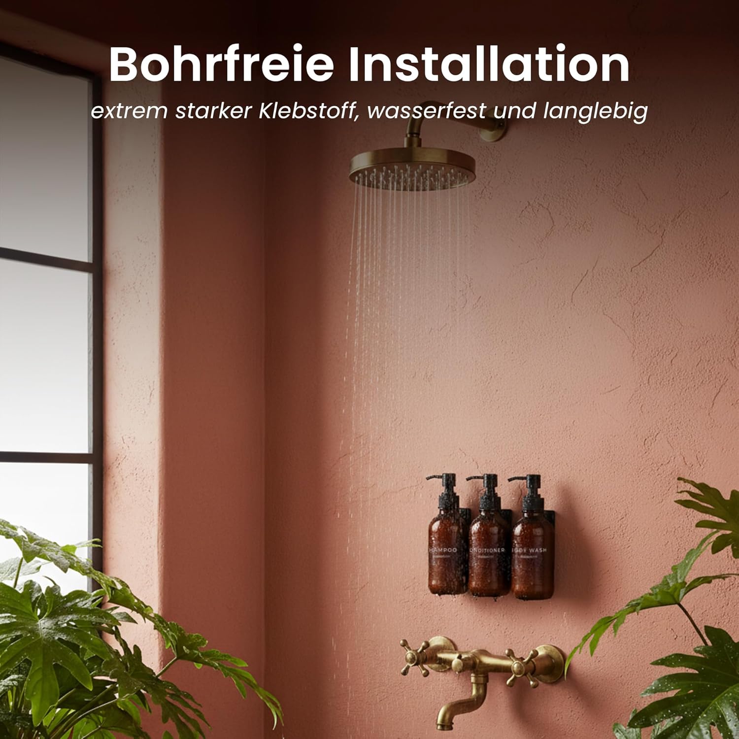 MaisoNovo Shampoo Flaschen zum Befüllen - Seifenspender