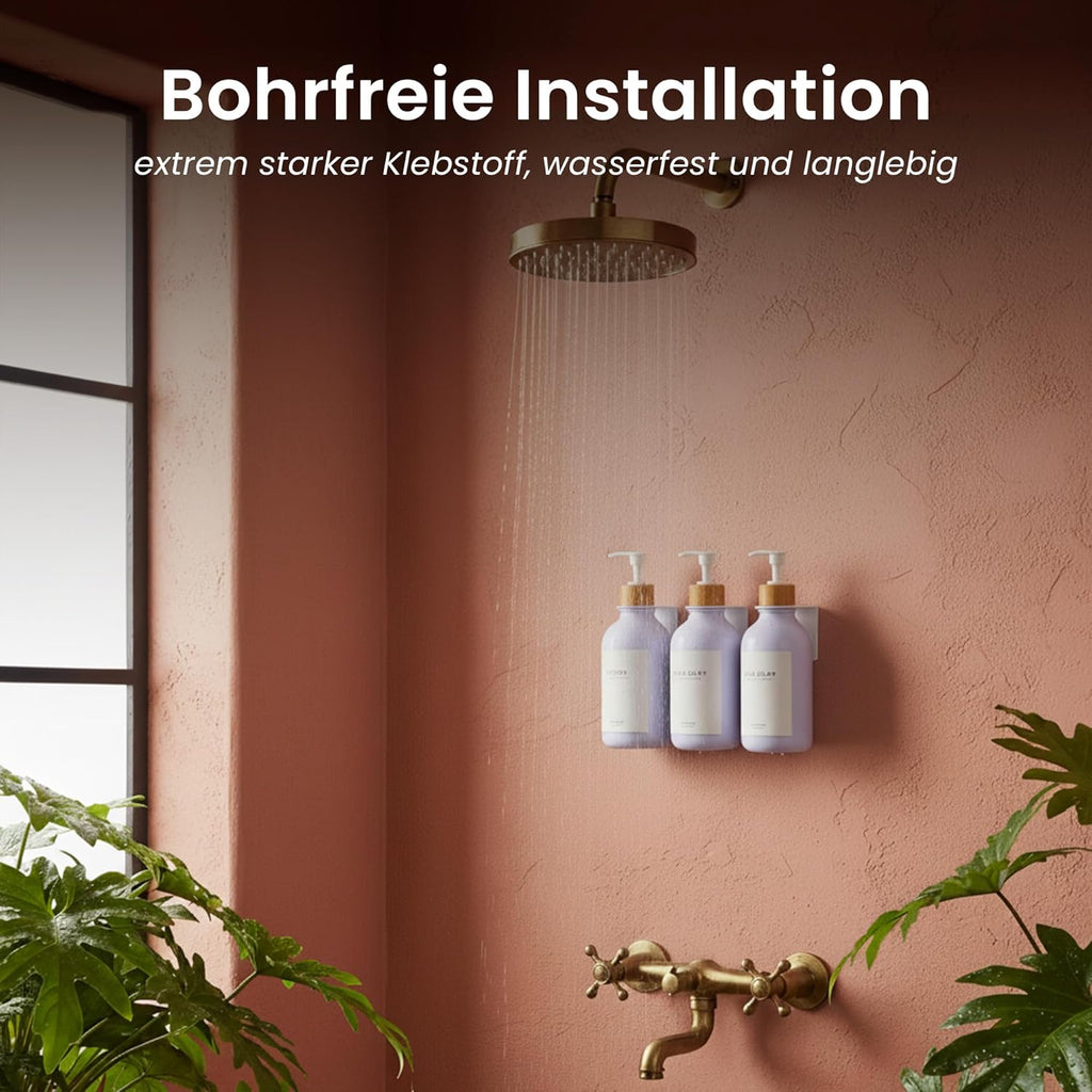 MaisoNovo Shampoo Flaschen zum Befüllen - Seifenspender