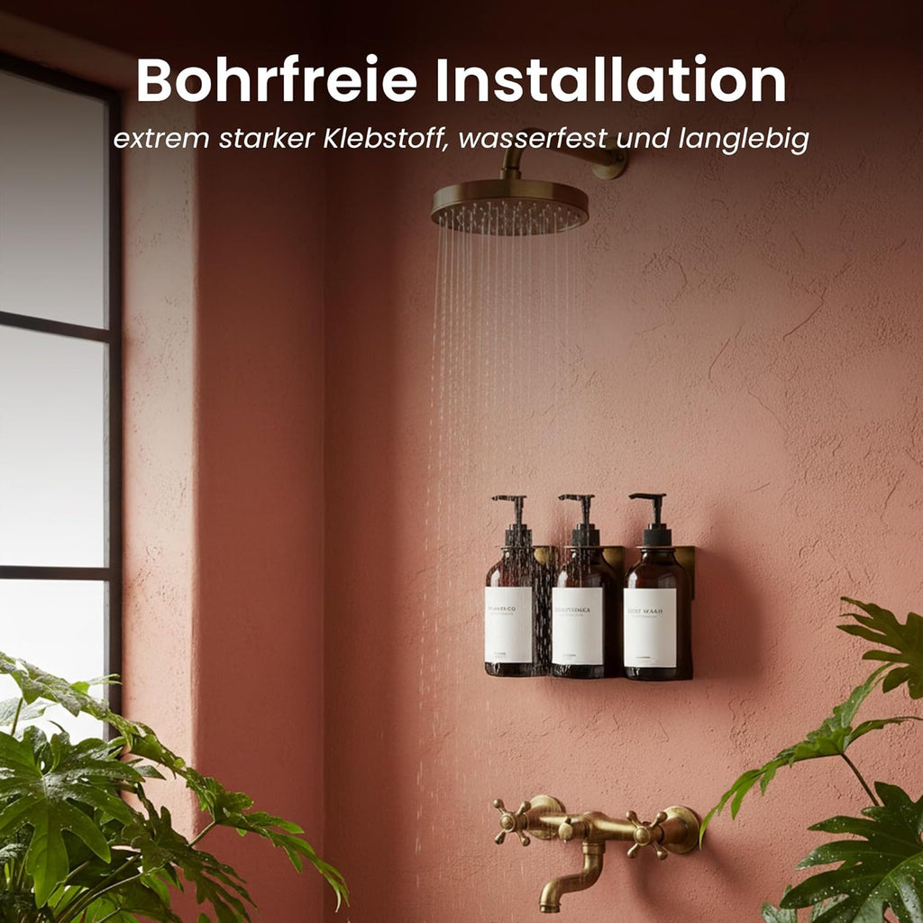 MaisoNovo Shampoo Flaschen zum Befüllen - Seifenspender